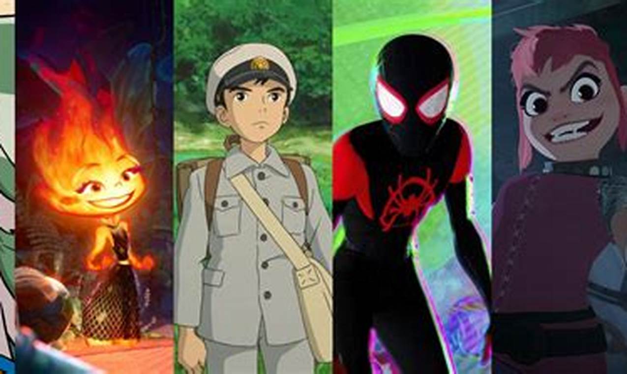 Nominees For Best Animated Film 2024