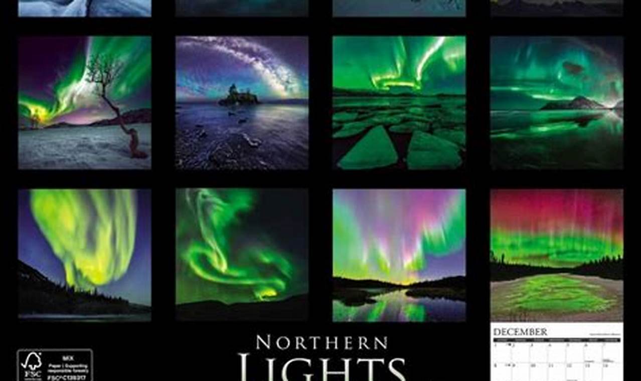 Northern Lights 2024 Datesheet