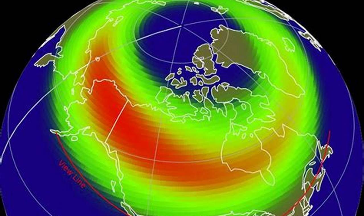 Northern Lights Usa 2024 Map