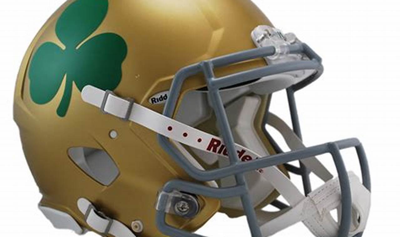 Notre Dame Helmets 2024