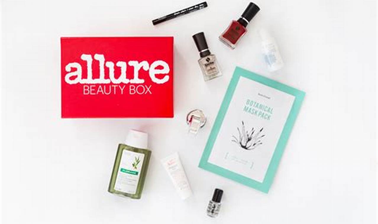 November Allure Beauty Box 2024 Review