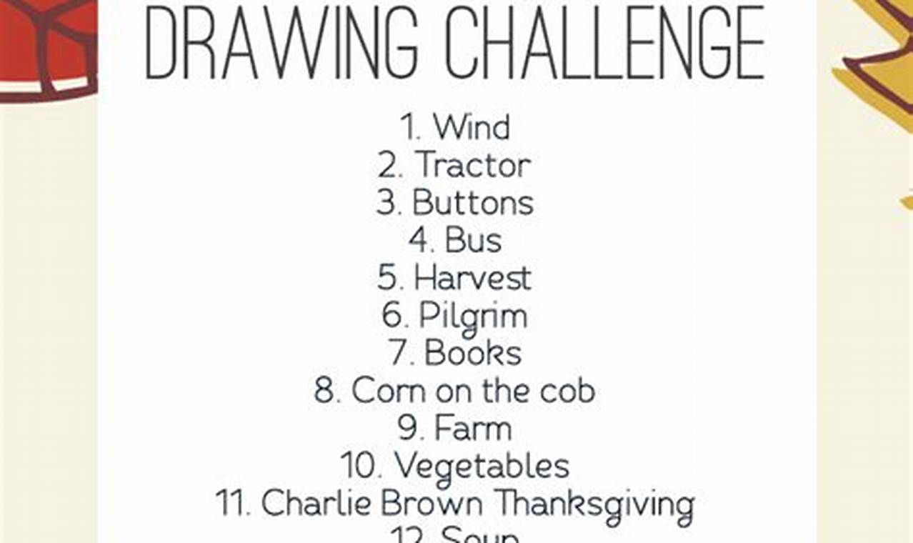 November Drawing Challenge 2024