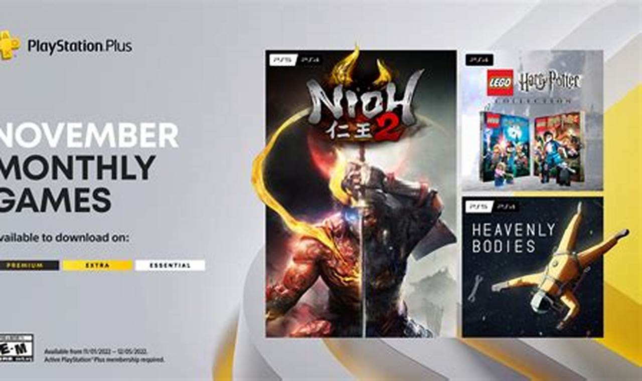 November Ps Plus Games 2024