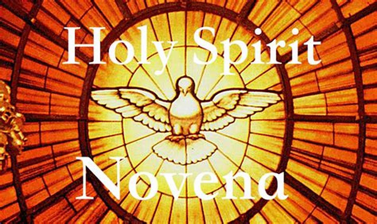 Novena To The Holy Spirit 2024