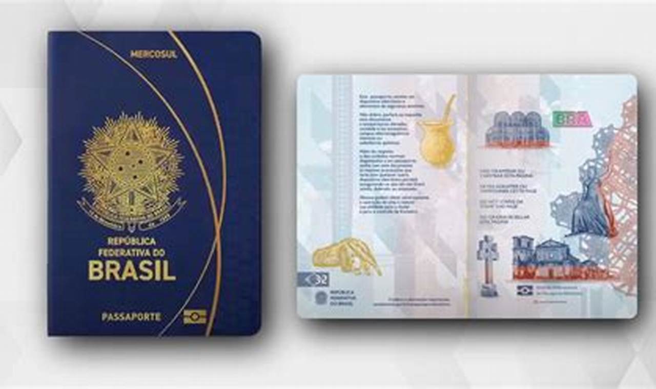 Novo Passaporte Brasileiro 2024