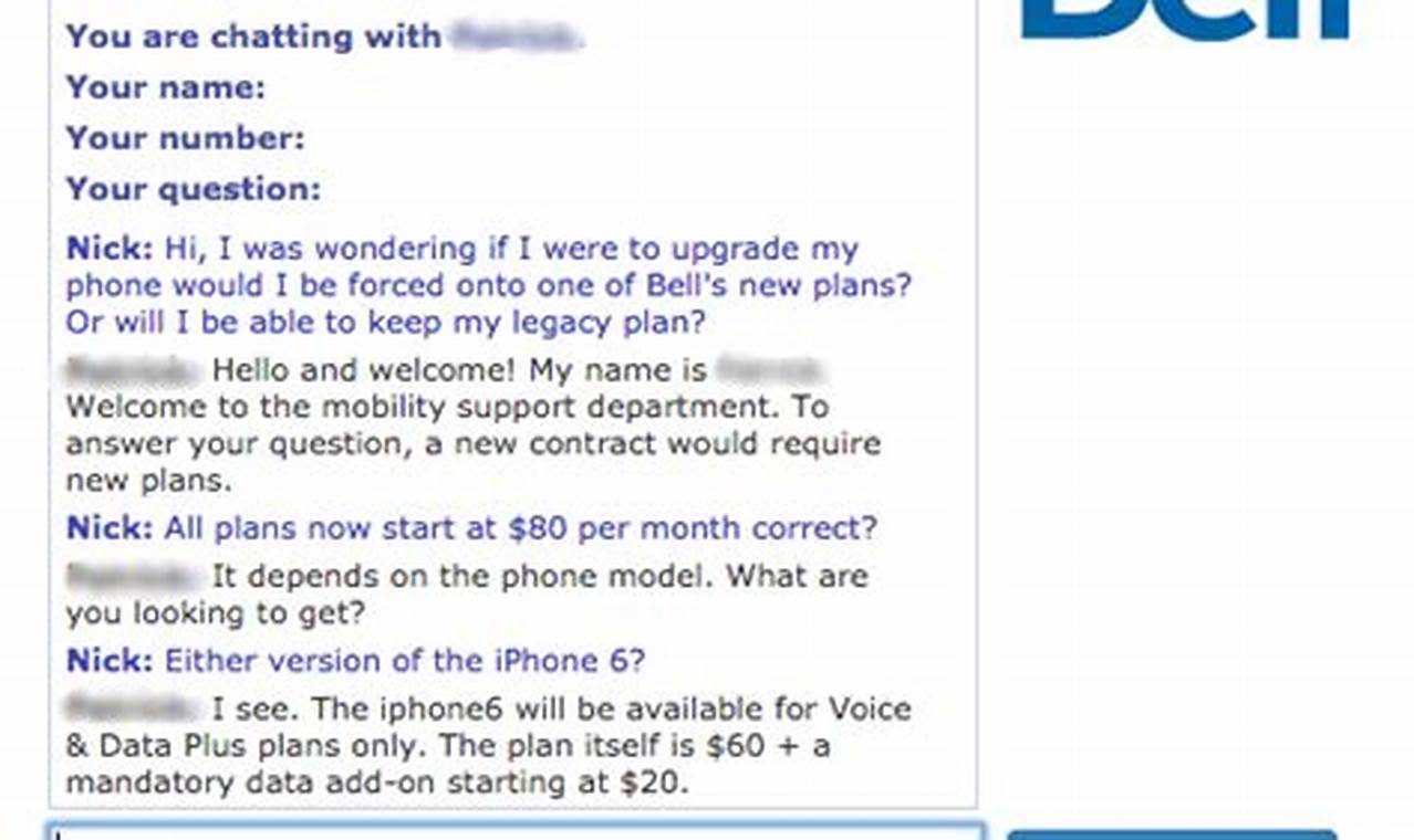 Numéro De Téléphone De Bell Canada Service À La Clientèle