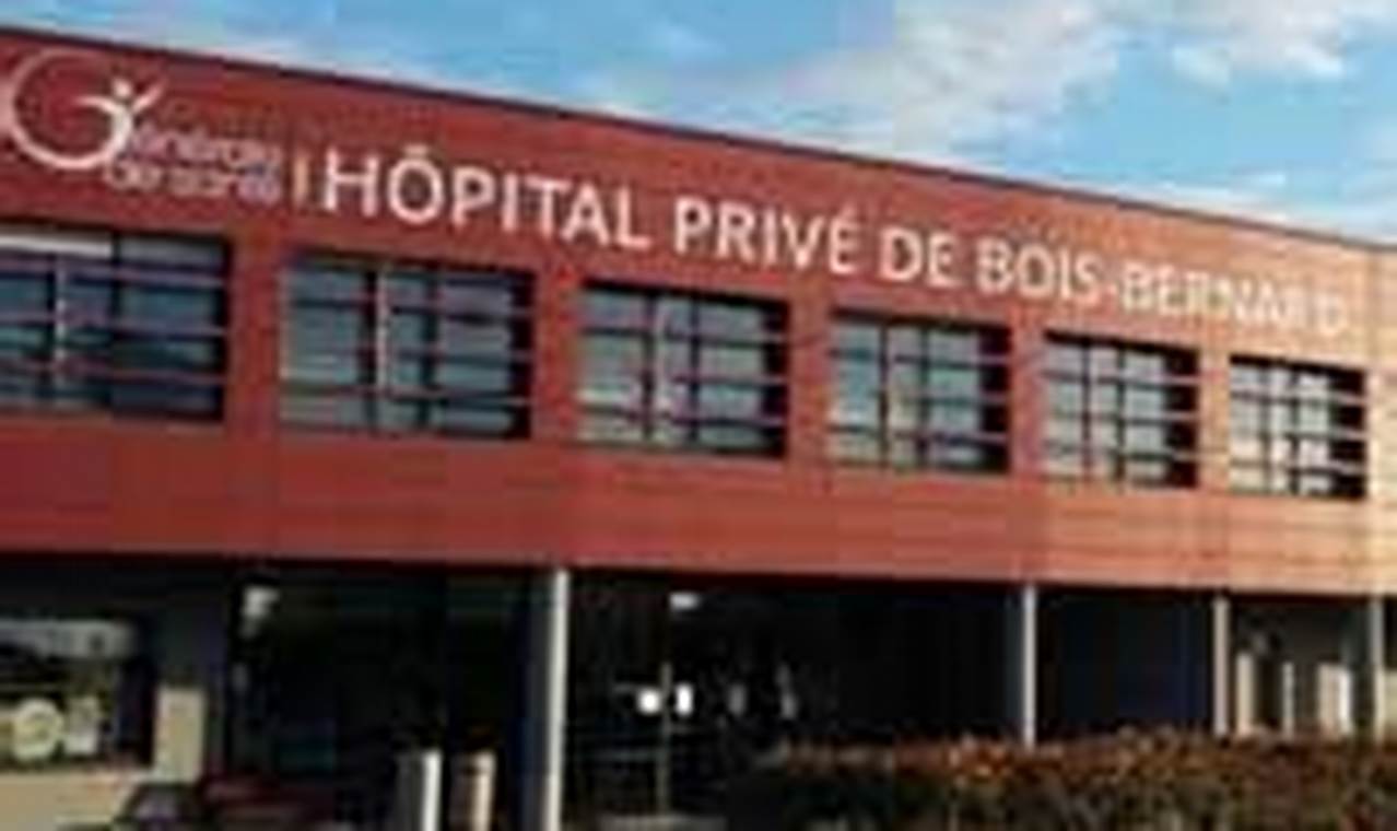 Numéro De Téléphone De L'Hôpital De Bois-Bernard