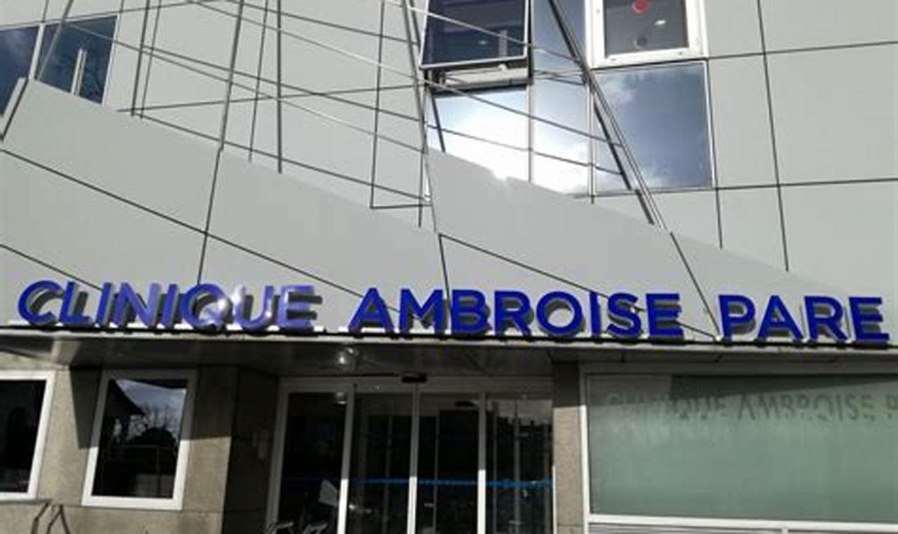 Numéro De Téléphone De La Clinique Ambroise Paré À Toulouse