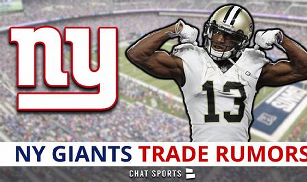 Ny Giants Trade Rumors 2024