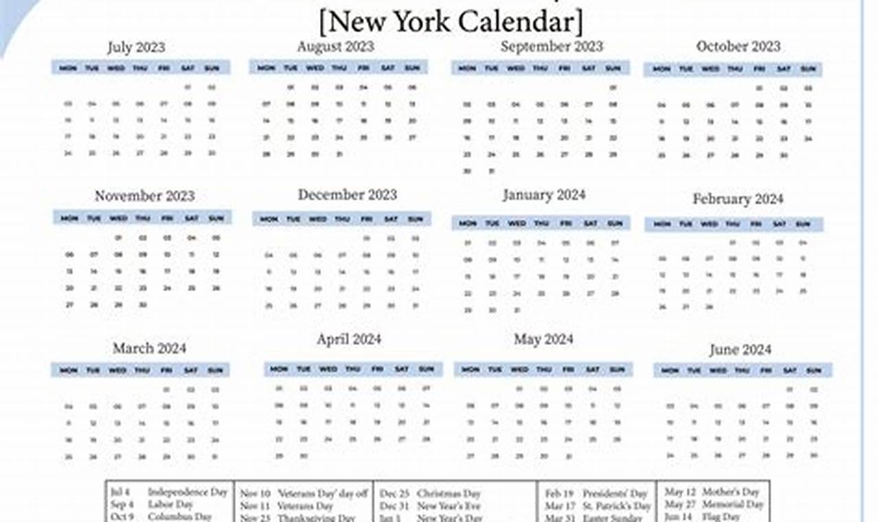 Nyc Doe School Calendar 2024 To 2024