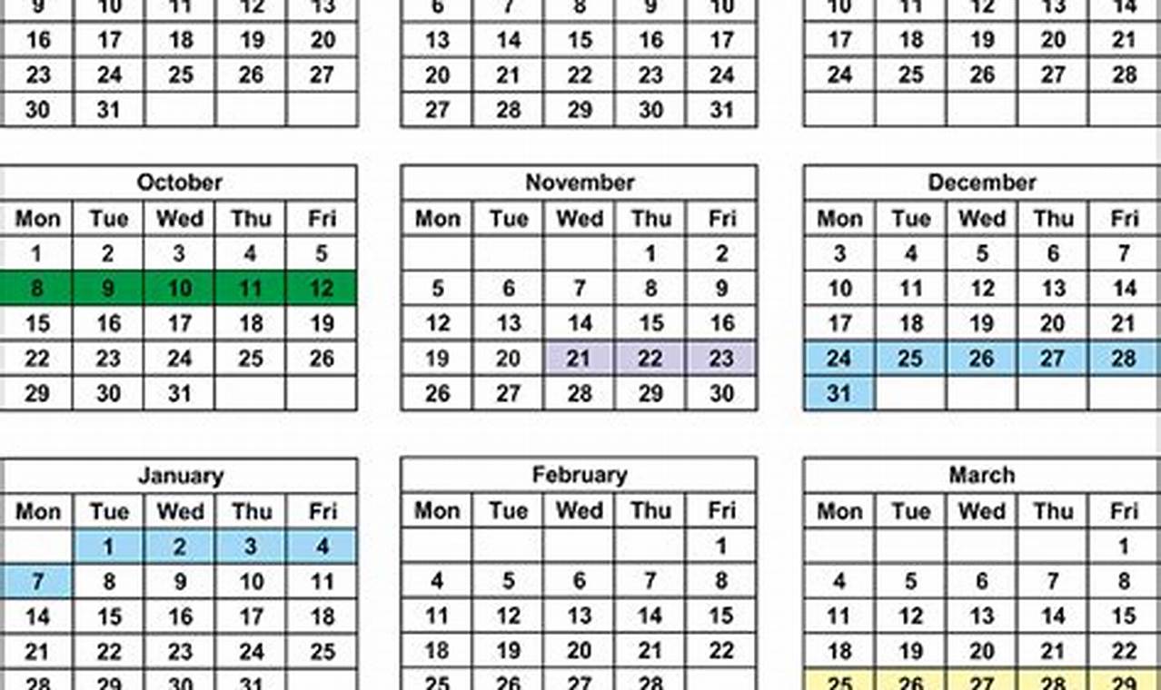 Nyc Doe School Calendar 2024 To 2024 Lok