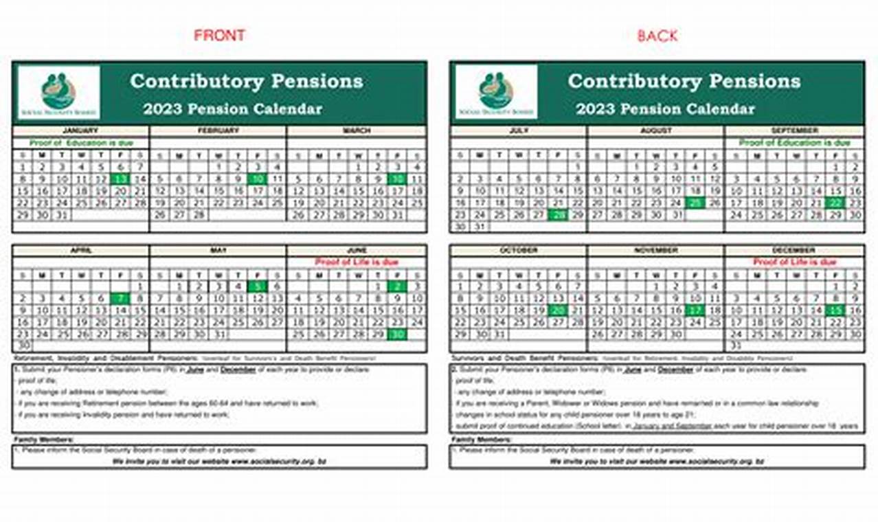 Nycers 2024 Pension Payment Calendar