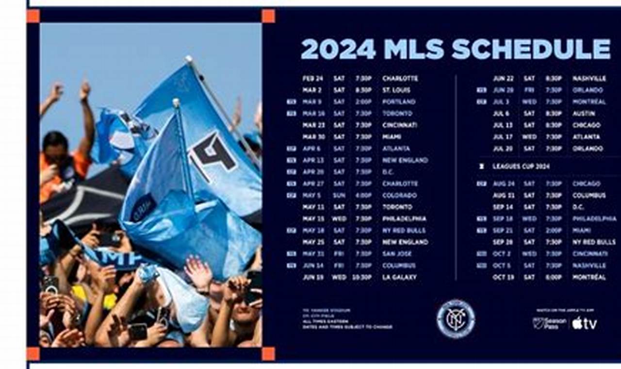 Nycfc Schedule 2024