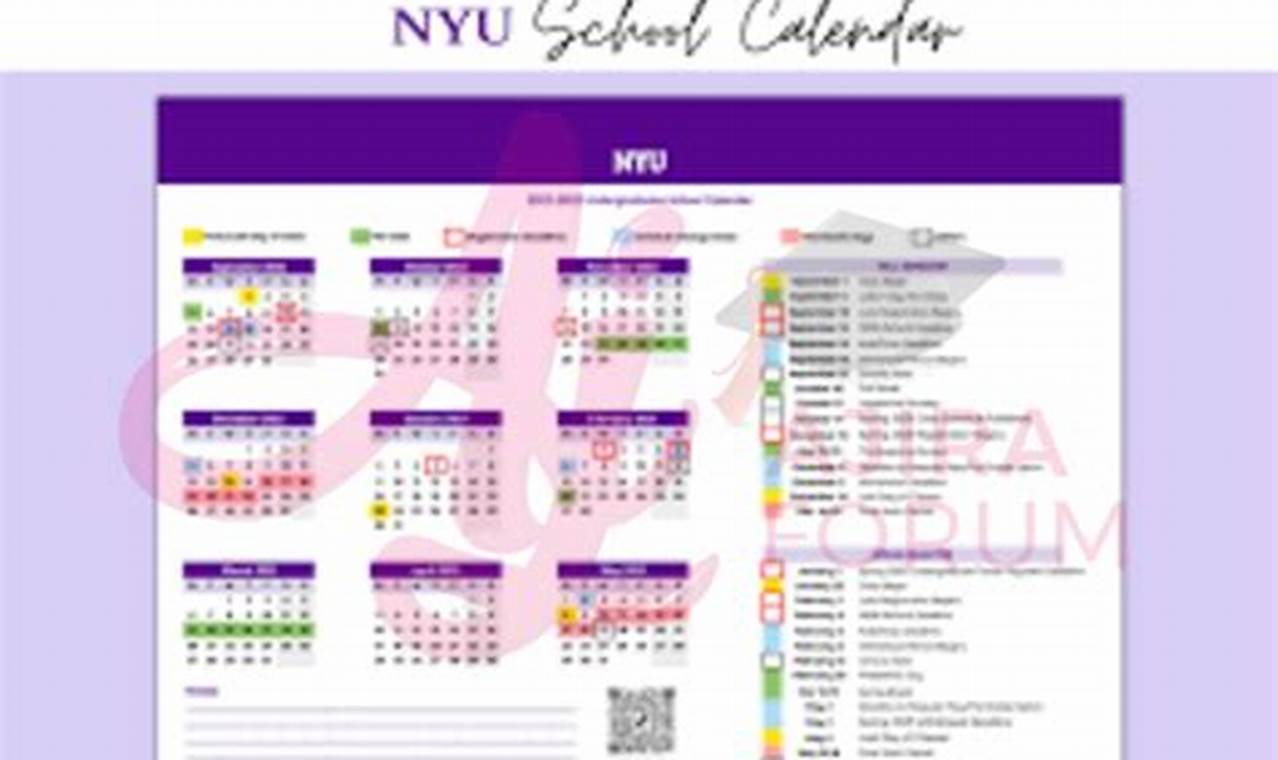 Nyu Law Academic Calendar 2024-25