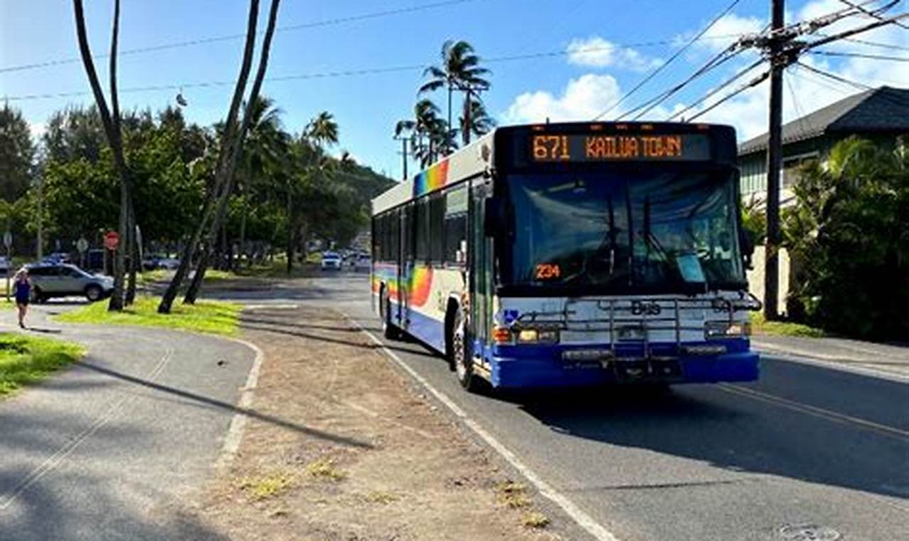 Oahu Bus Fare 2024