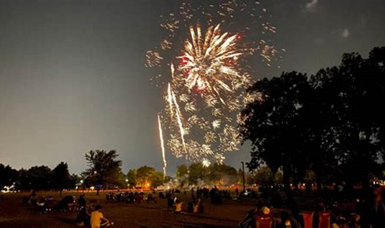 Oak Park Fireworks 2024