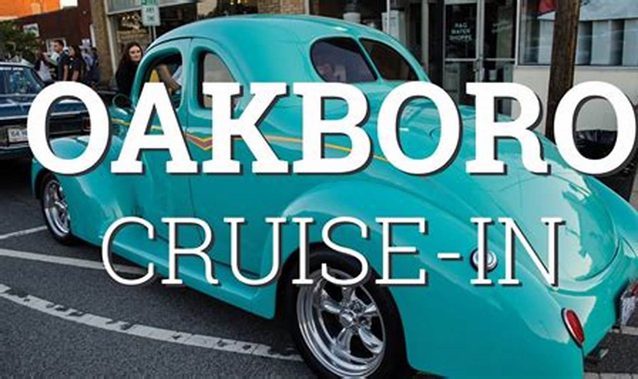 Oakboro Cruise In 2024