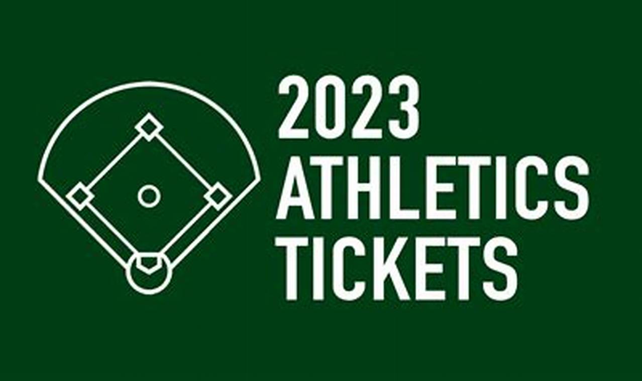 Oakland As Tickets 2024
