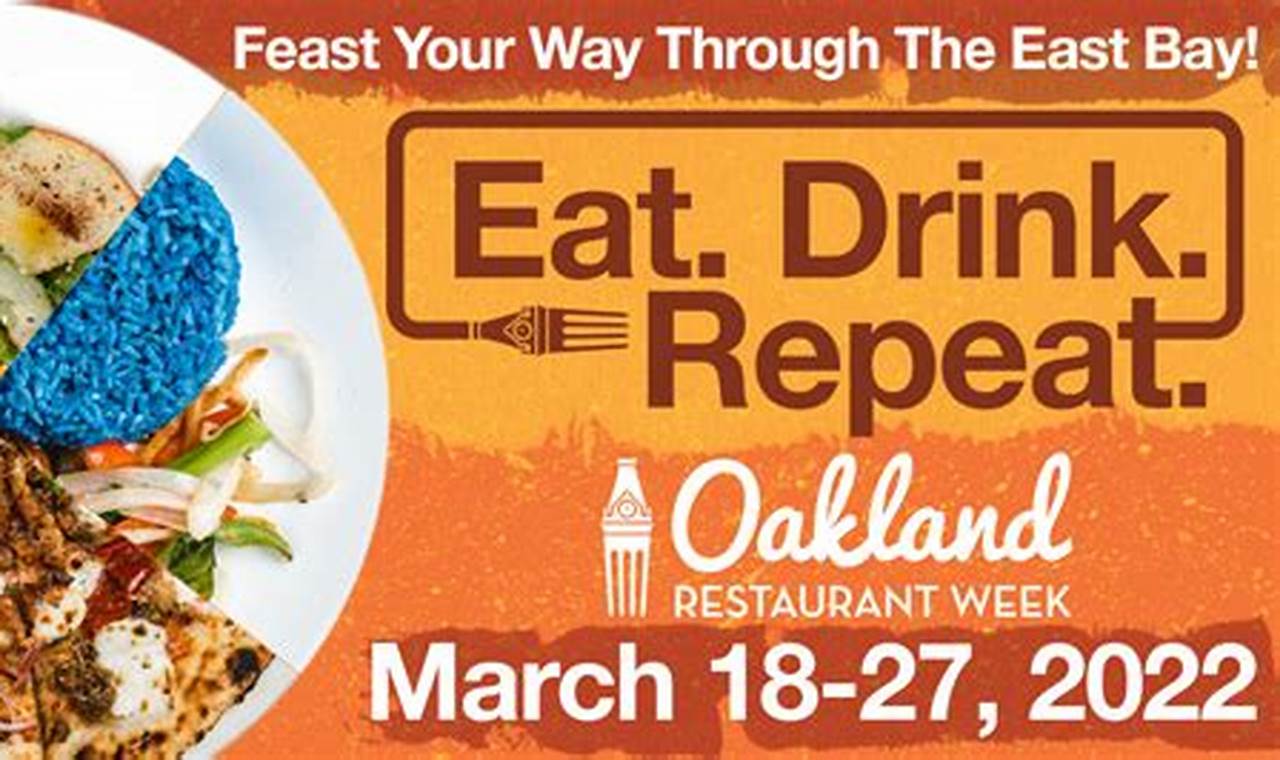 Oakland Restaurant Week 2024