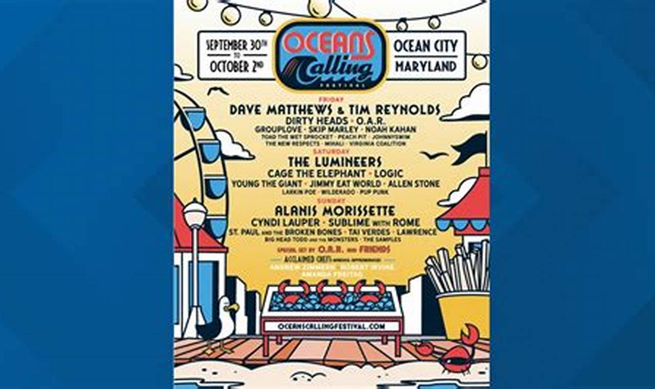 Ocean City Music Pier 2024 Schedule