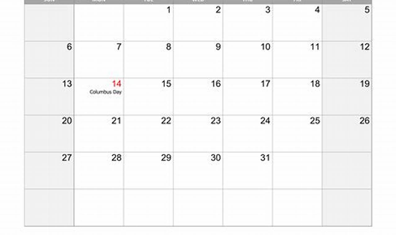October 2024 Calendar Festival Listverse Sign
