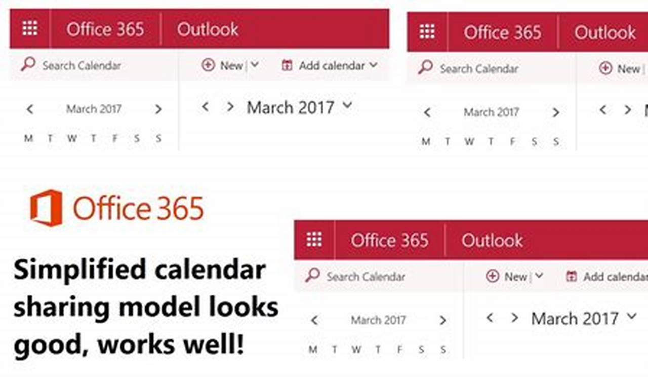 Office 365 Sharing Calendar With Internal Users