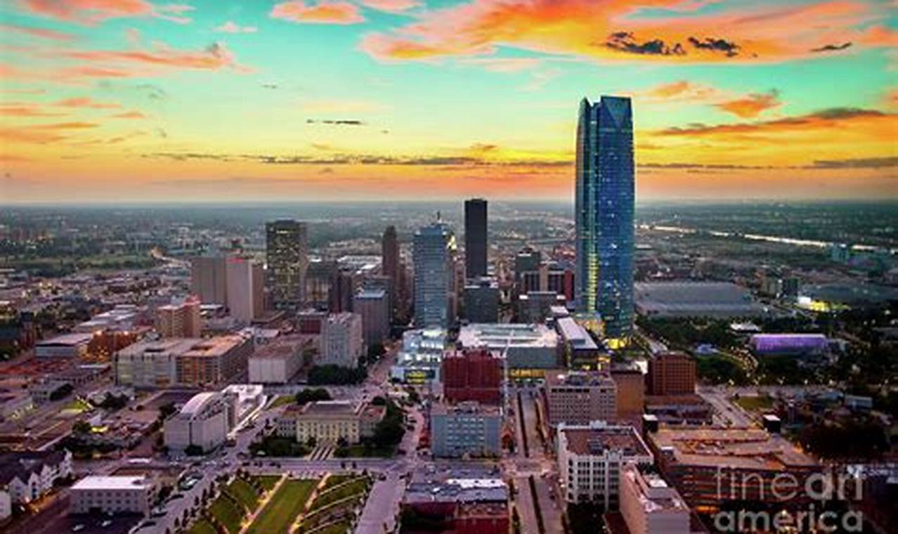 Oklahoma City Skyline 2024