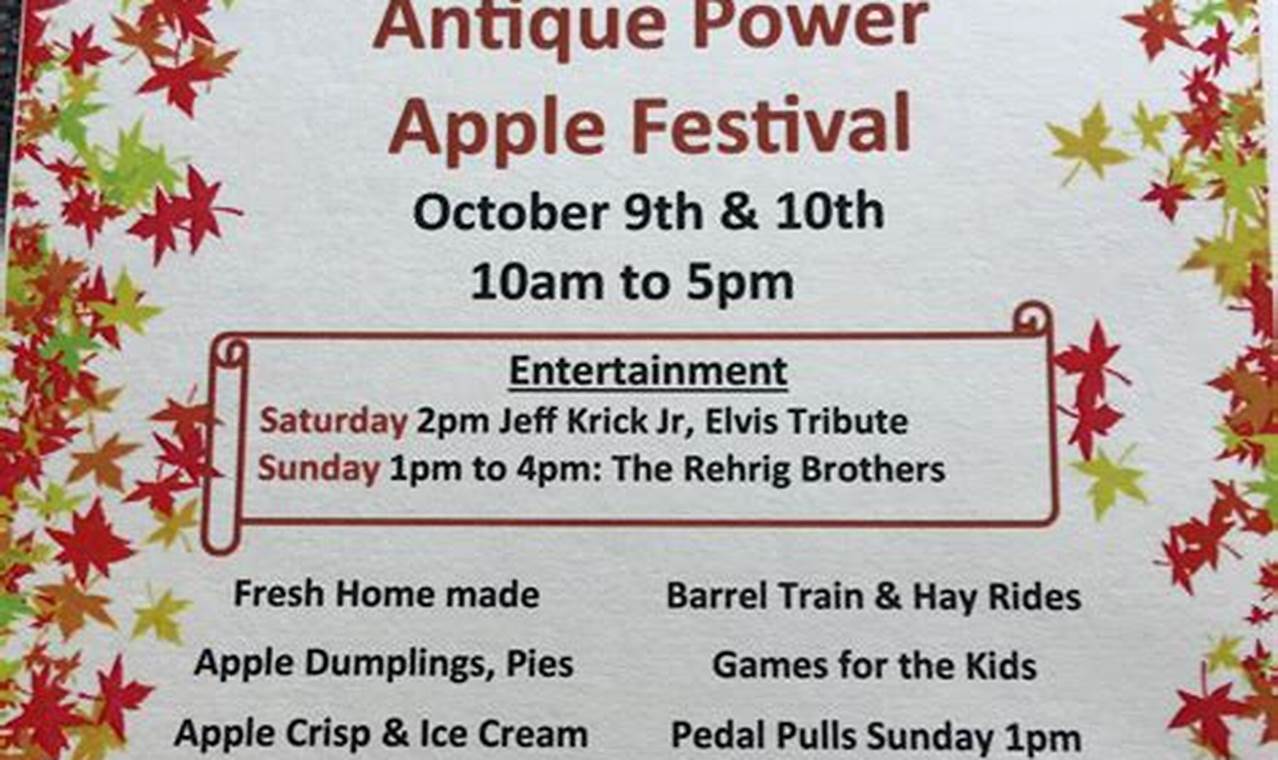 Oley Apple Festival 2024