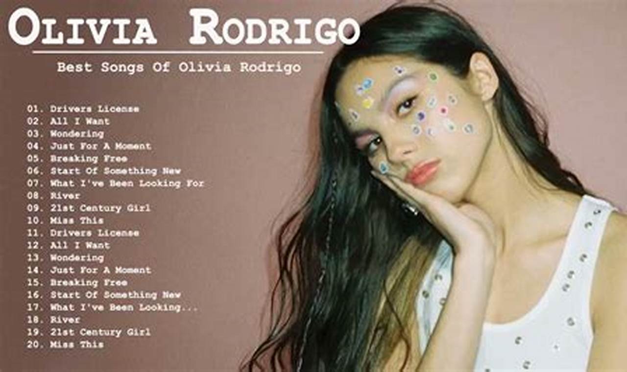 Olivia Rodrigo Songs Youtube