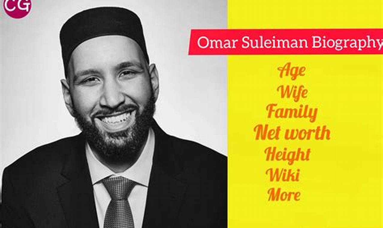 Omar Suleiman Tour 2024