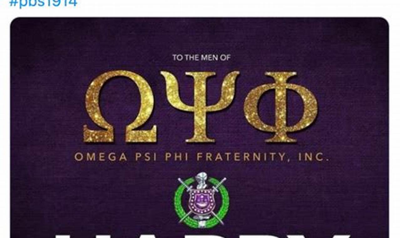 Omega Psi Phi Founders Day 2024