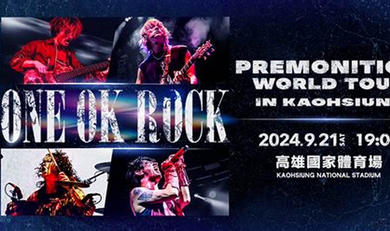 One Ok Rock Asia Tour 2024