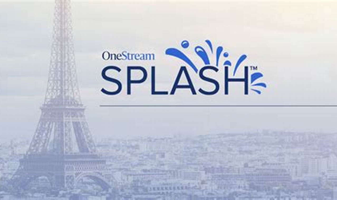 Onestream Splash 2024 San Antonio