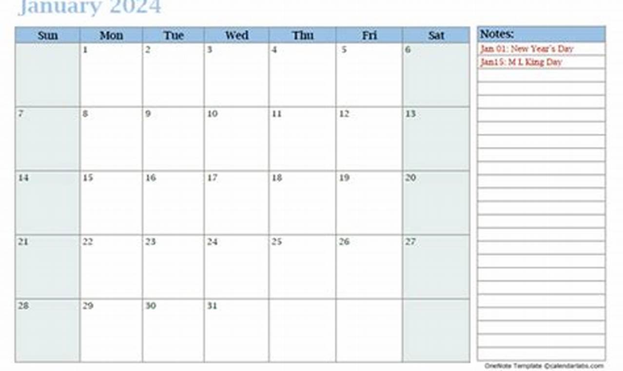 Online 2024 May Calendar Onenote