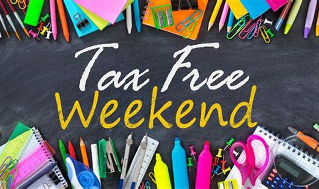 Online Tax Free Weekend 2024