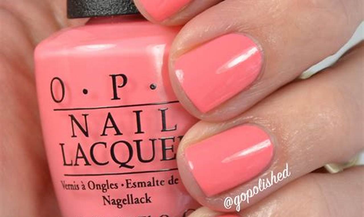 Opi Nail Colors For Spring 2024