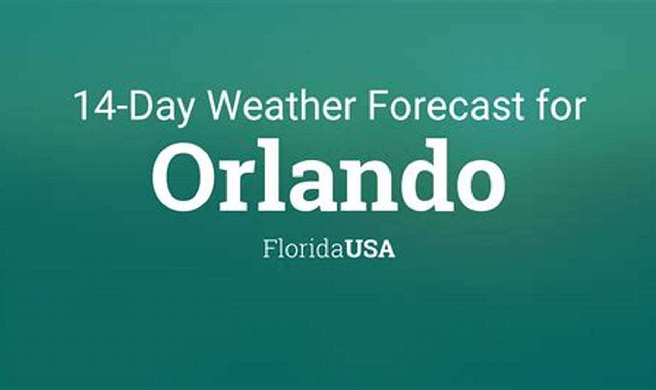 Orlando Florida Weather April 2024