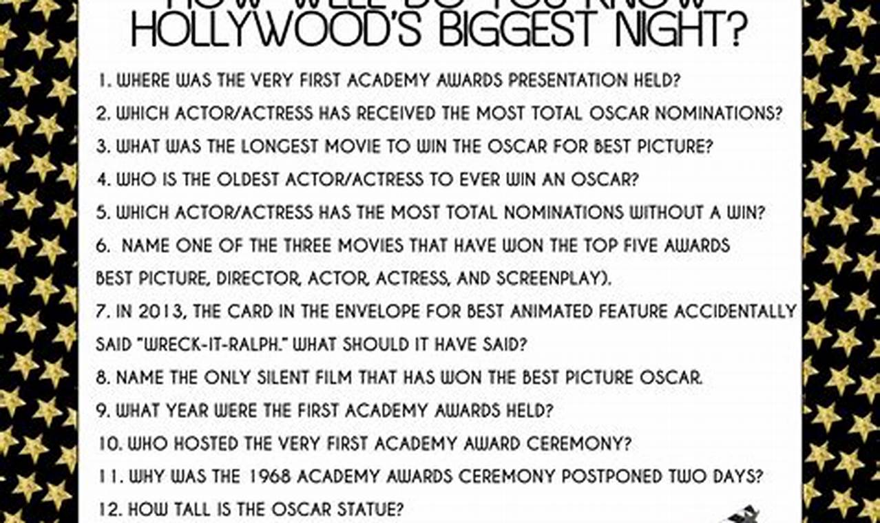 Oscars 2024: Fun Facts And Trivia About The Ceremony