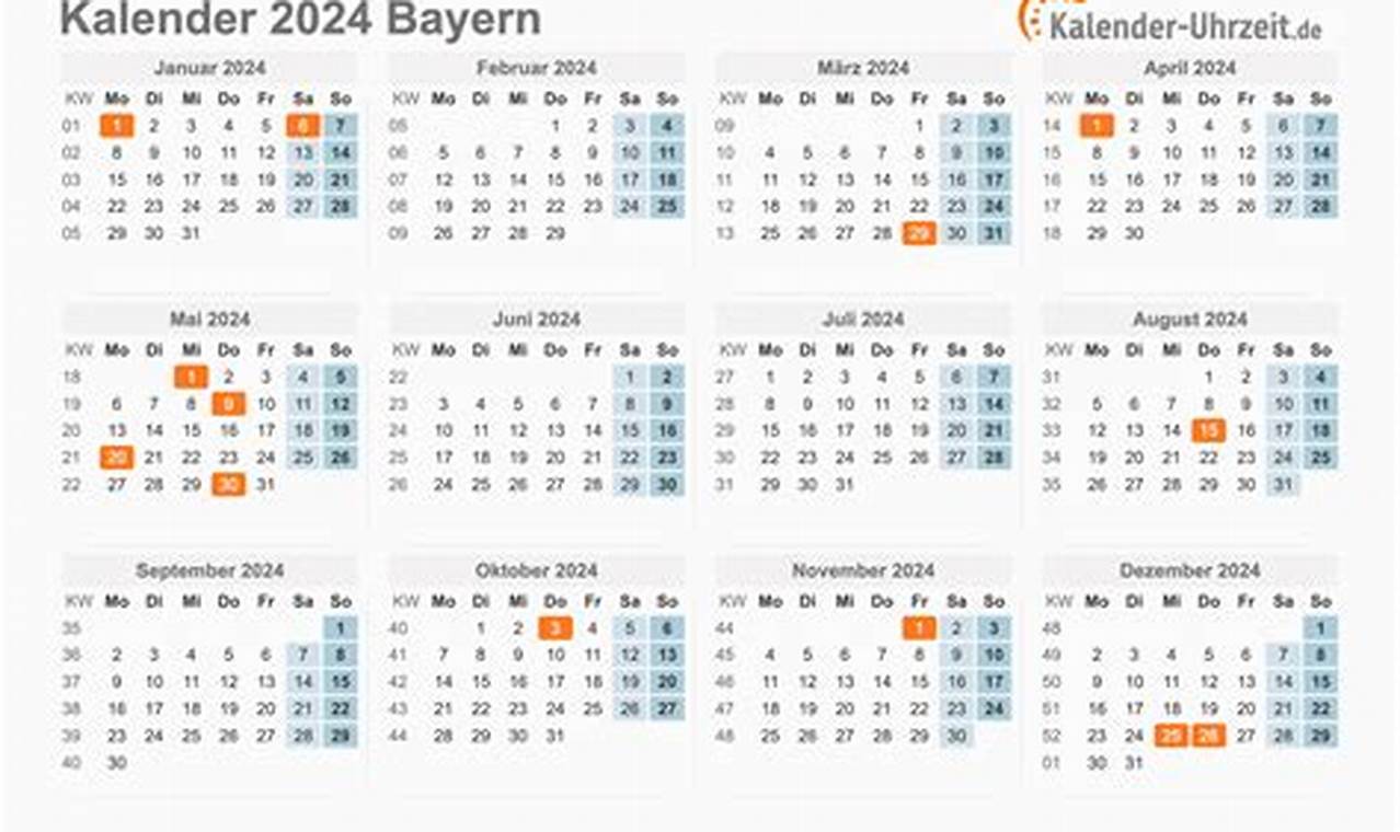 Ostern 2024 Bayern Feiertage