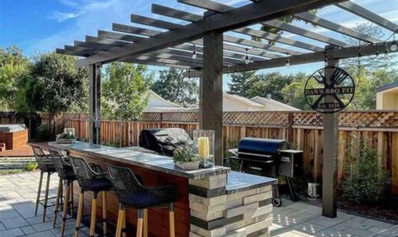 Outdoor Kitchen Island