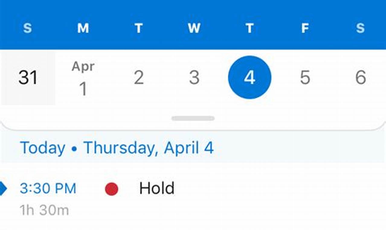 Outlook Calendar App For Iphone