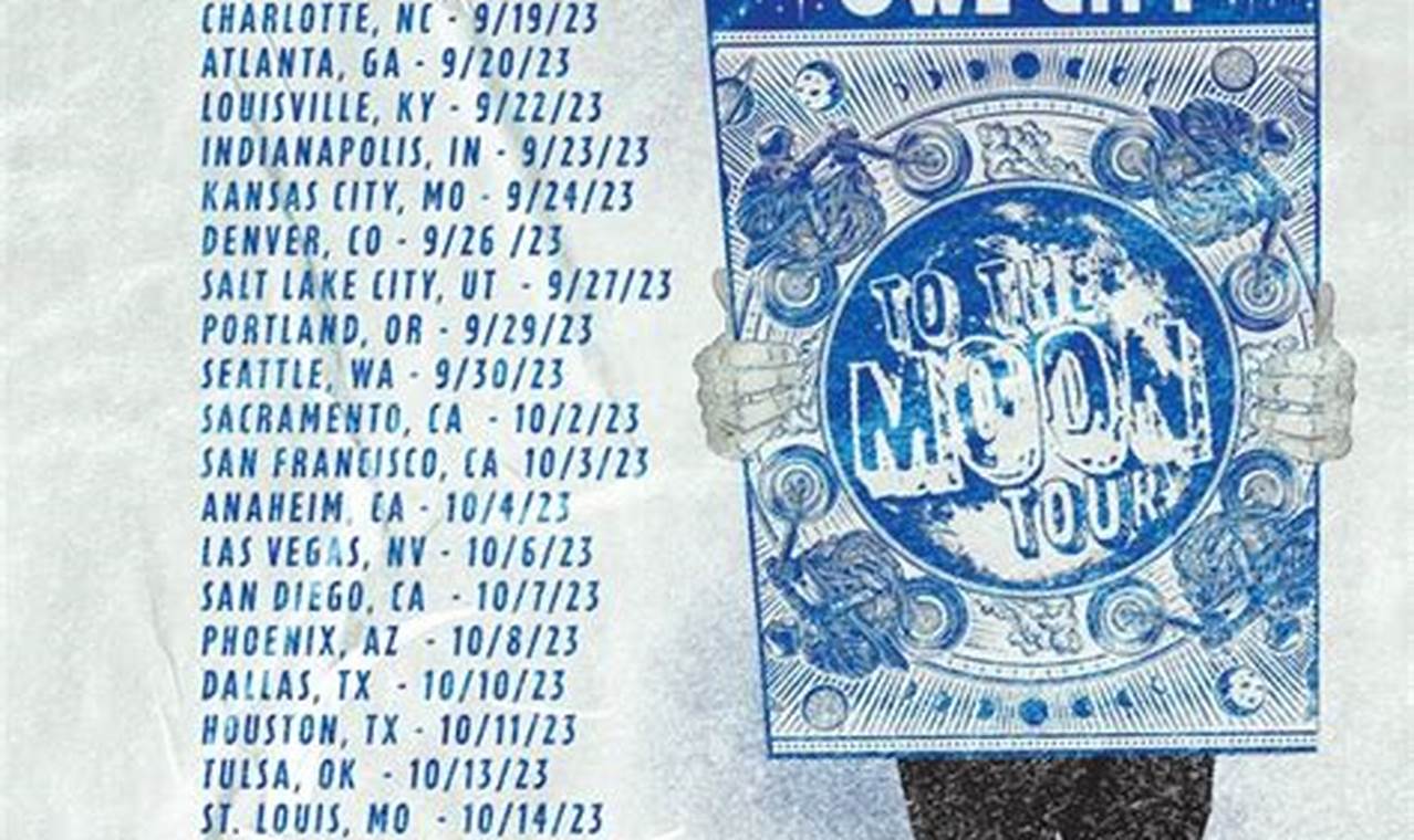 Owl City Tour Dates 2024