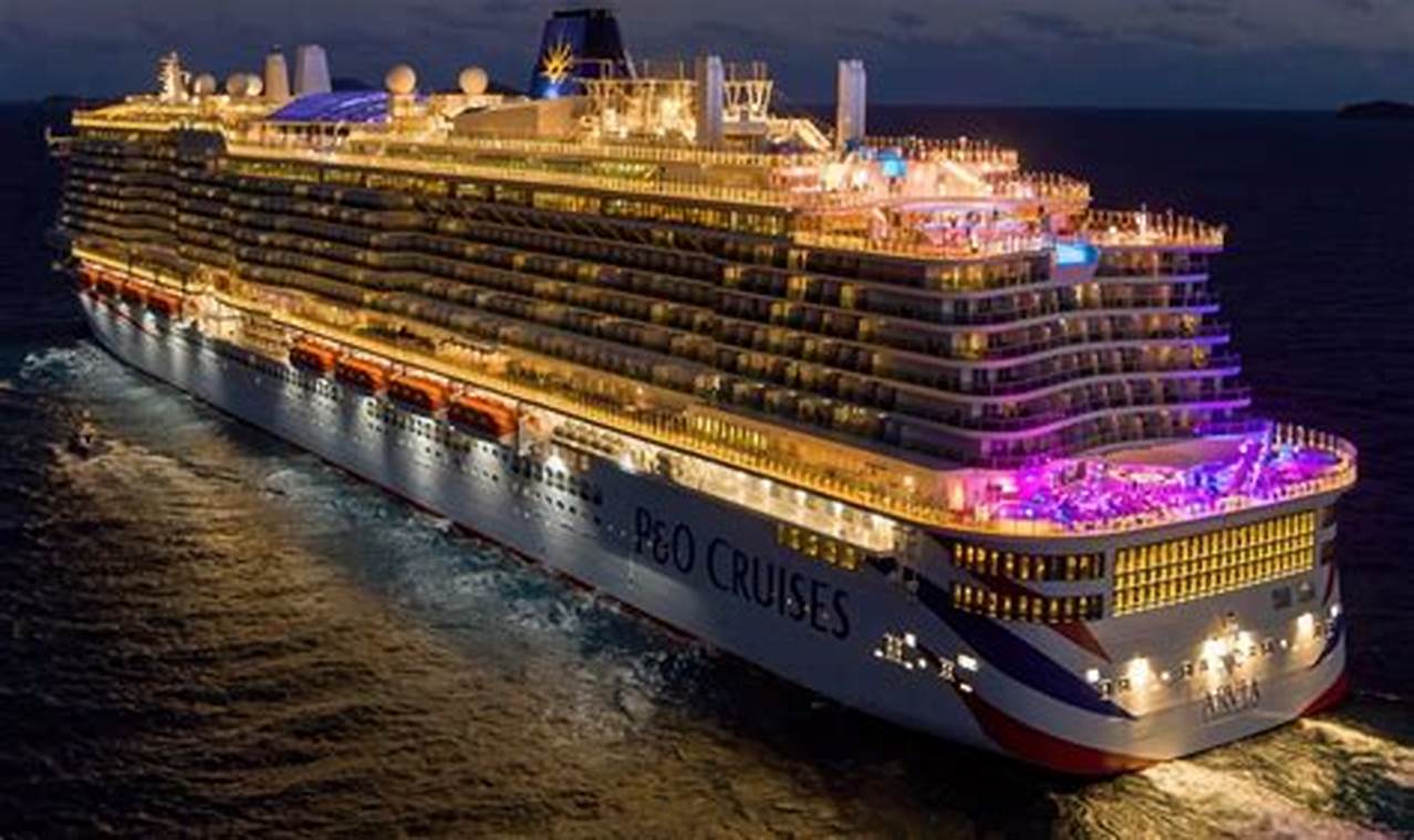 P&O Cruises From Southampton 2024