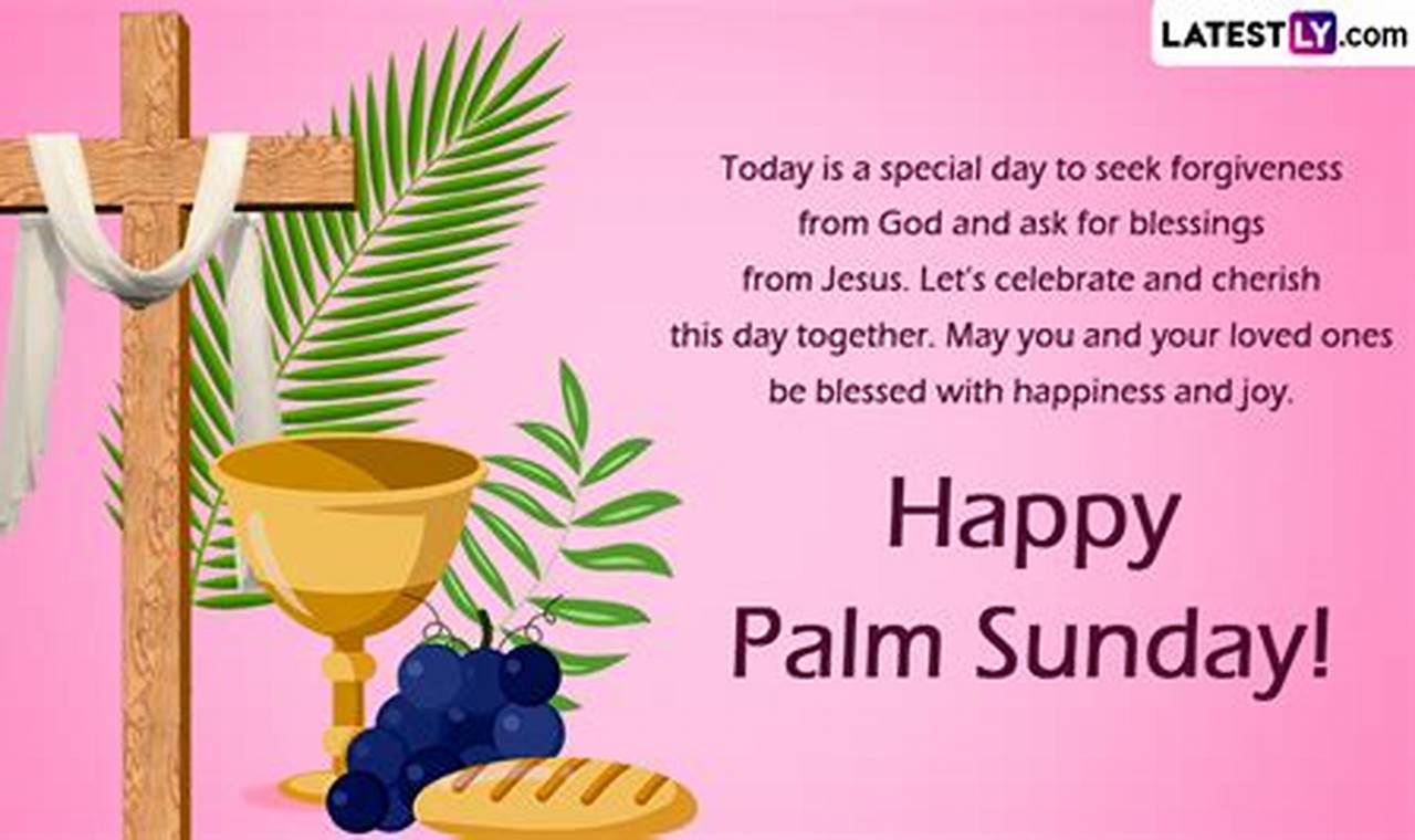 Palm Sunday 2024 Celebration