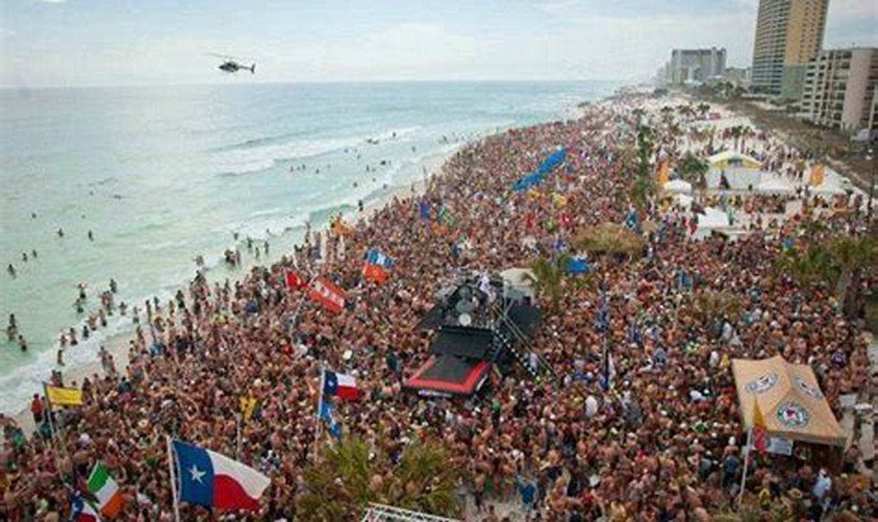 Panama City Beach Florida Spring Break 2024