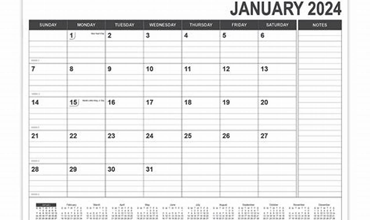 Paperage Calendar 2024 Lexus