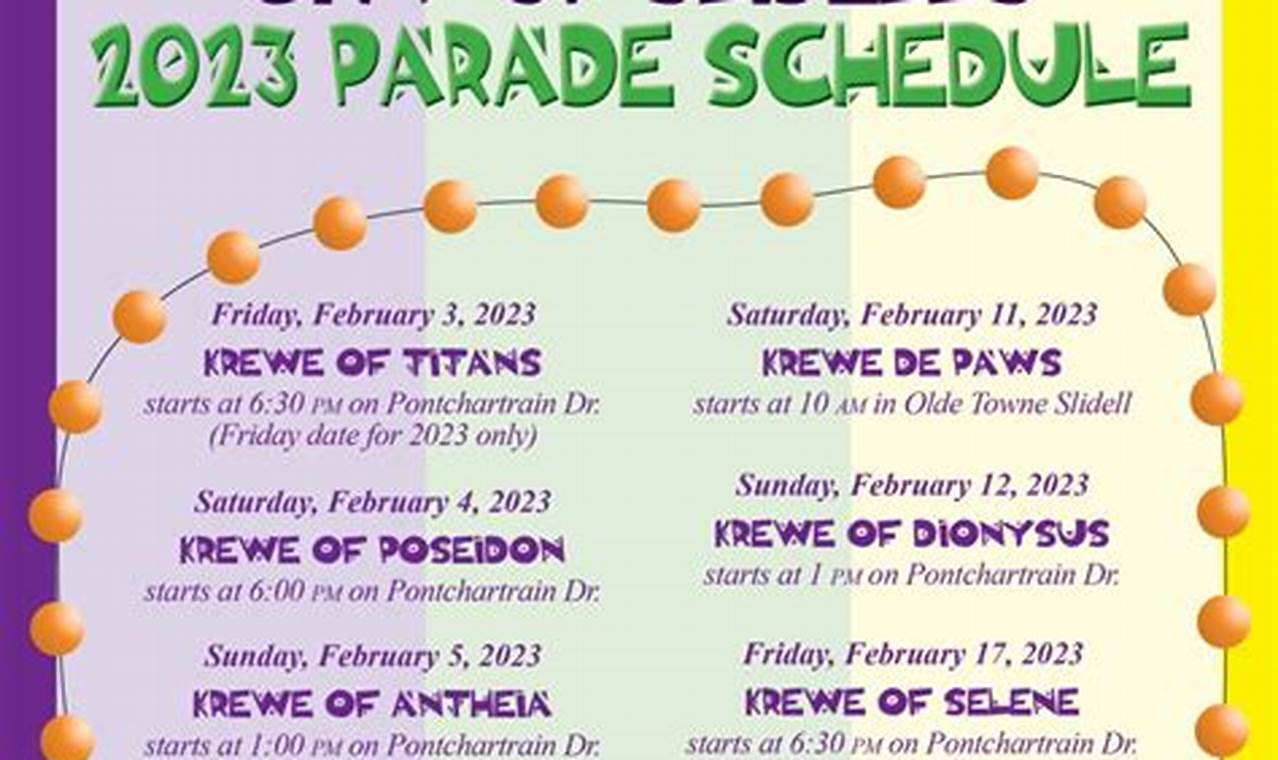 Parade In Slidell 2024