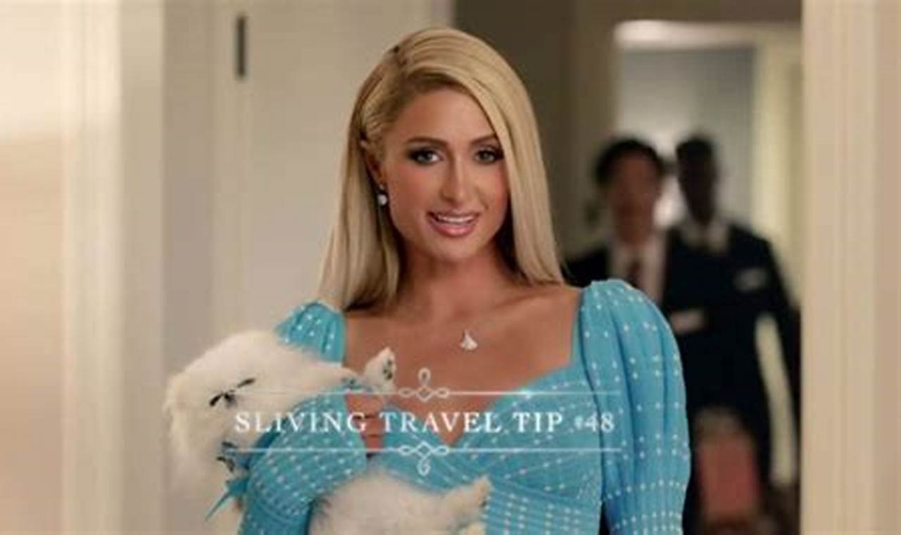 Paris Hilton Commercial 2024