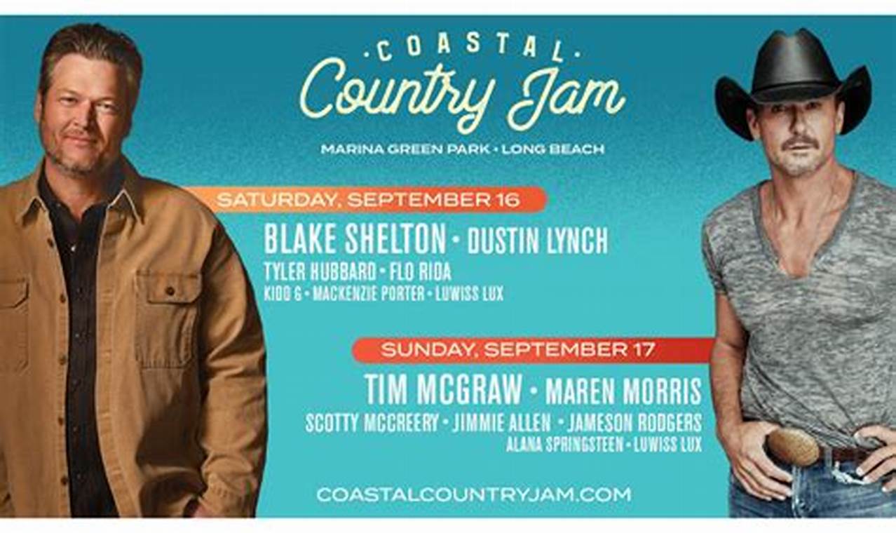 Participation Lineup For 2024 Country Jam Usa