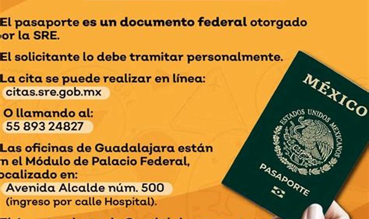 Pasaporte Mexicano 2024 Requisitos